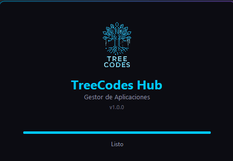 TreeCodes Hub loading screen