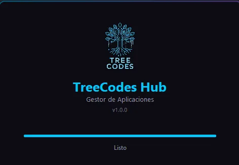TreeCodes Hub loading screen